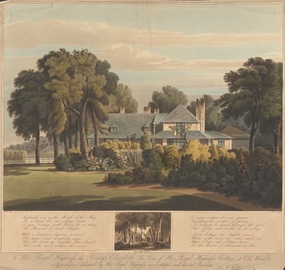 View of HRH the Princess Elizabeth